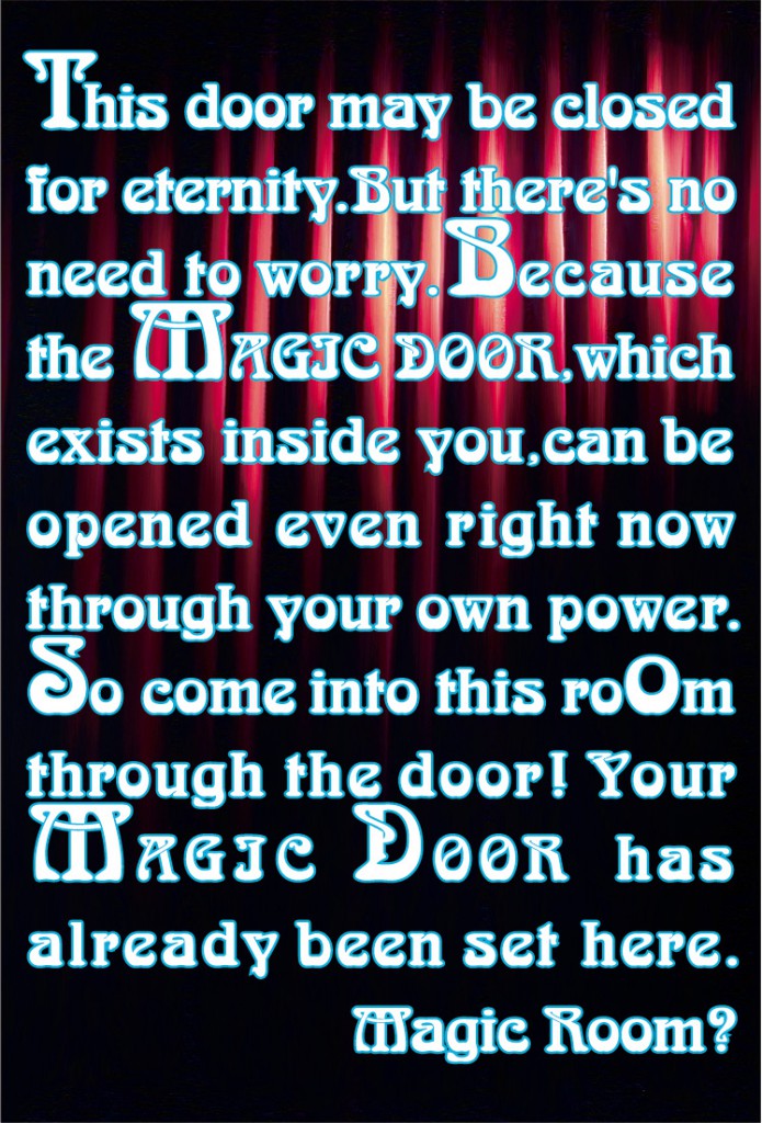 Magic Room DM front